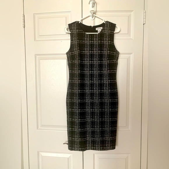 Calvin Klein like new worn a few times PFSF home gorgeous lined stretch dress - Picture 1 of 7